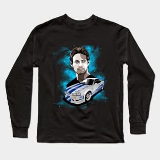 Paul Walker GTR 34 Long Sleeve T-Shirt